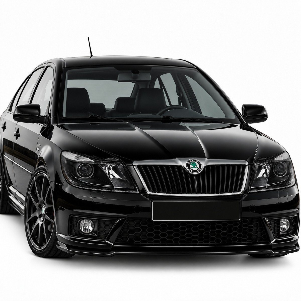 💕 Fari Anteriori Adatti per Skoda Octavia 09-12 Neri 💕