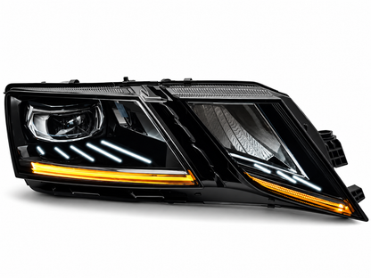 💕 Fari Anteriori FULL FULL LED DRL Adatti per Skoda Octavia III 16-20 💕