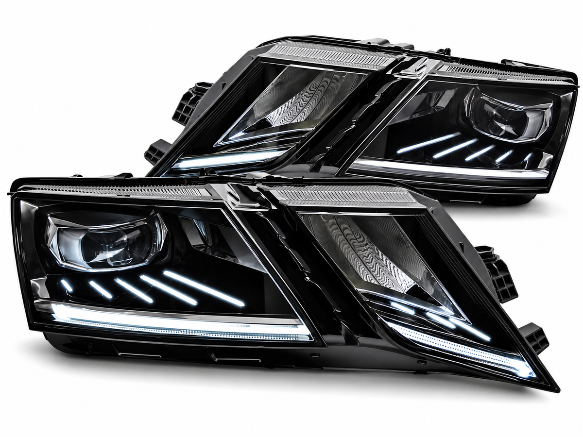 💕 Fari Anteriori FULL FULL LED DRL Adatti per Skoda Octavia III 16-20 💕