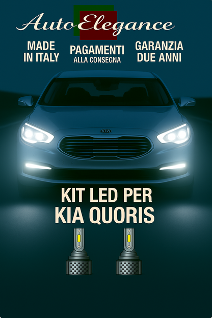 🔥KIT LED D3S 6000K BIANCO CANBUS – Anabbaglianti per Kia Quoris🔥