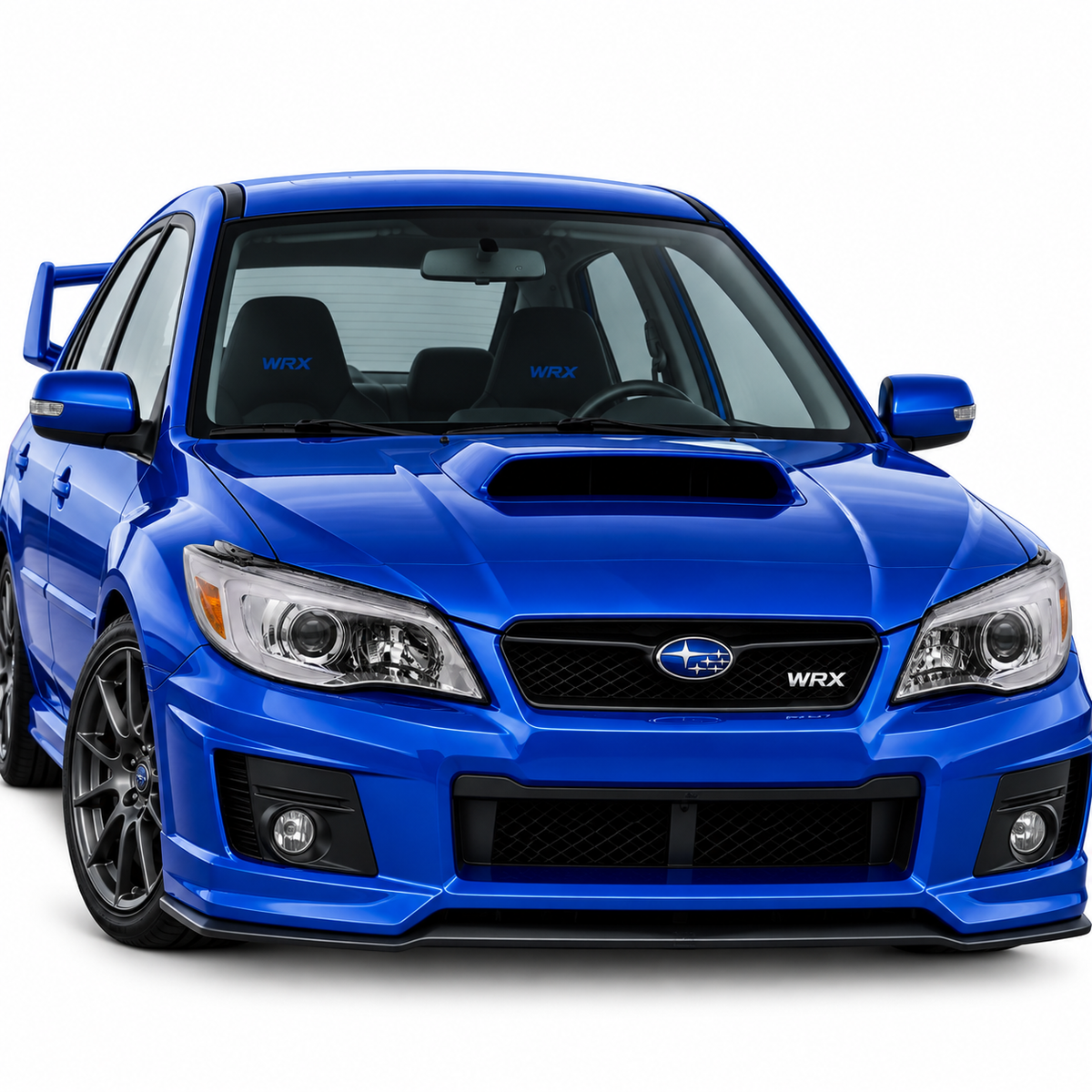 💕 Fari Anteriori Adatti per Subaru WRX 08-14 Tube Light LED Cromati 💕