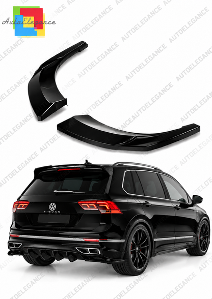 👉Splitters posteriore laterale adatto per VW Tiguan R-Line Mk2 Facelift 20-24👈
