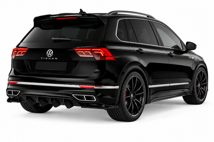 👉Splitters posteriore laterale adatto per VW Tiguan R-Line Mk2 Facelift 20-24👈