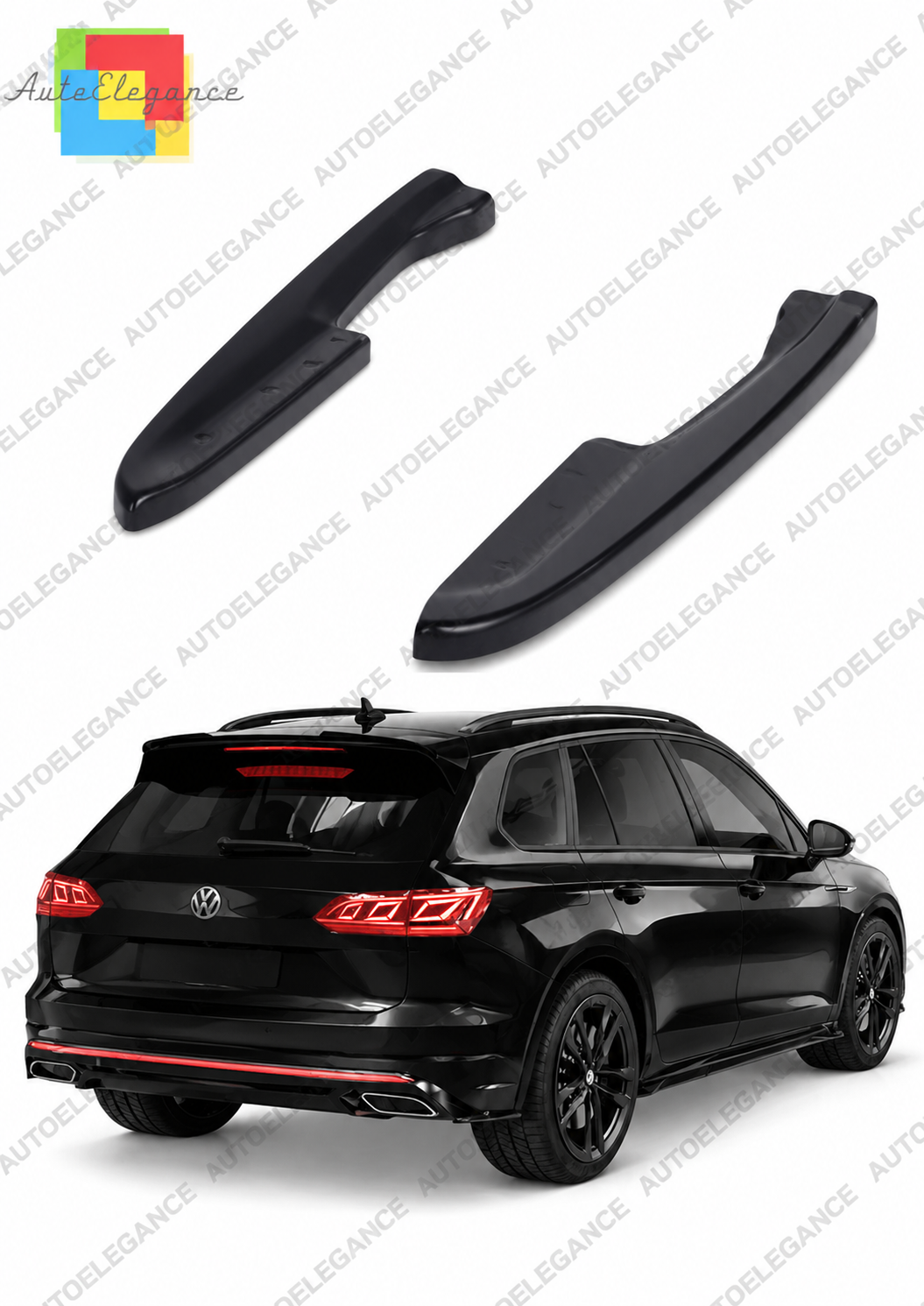 👉Splitters posteriore laterale adatto per VW Touareg Mk3 R-Line (2018-2023)👈