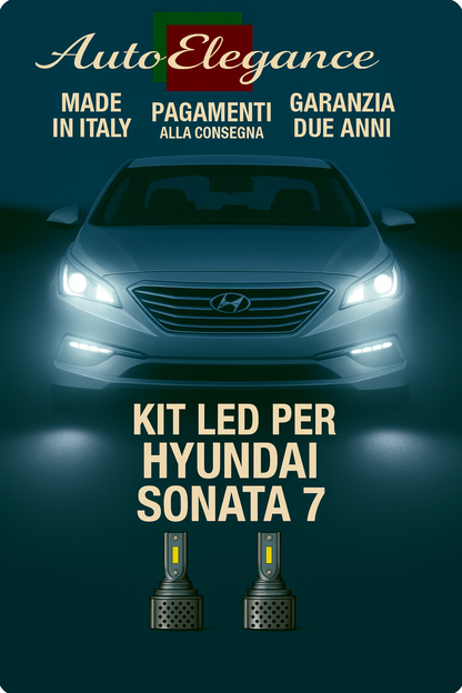 🔥KIT LED D3S 6000K BIANCO CANBUS – Anabbaglianti per Hyundai Sonata VII🔥
