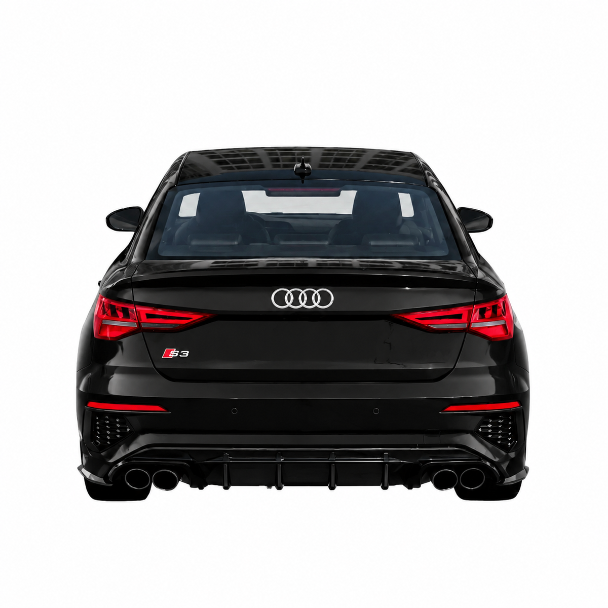 👉Splitter posteriore laterale adatto per Audi A3 S-Line BY Facelift (20-24)👈