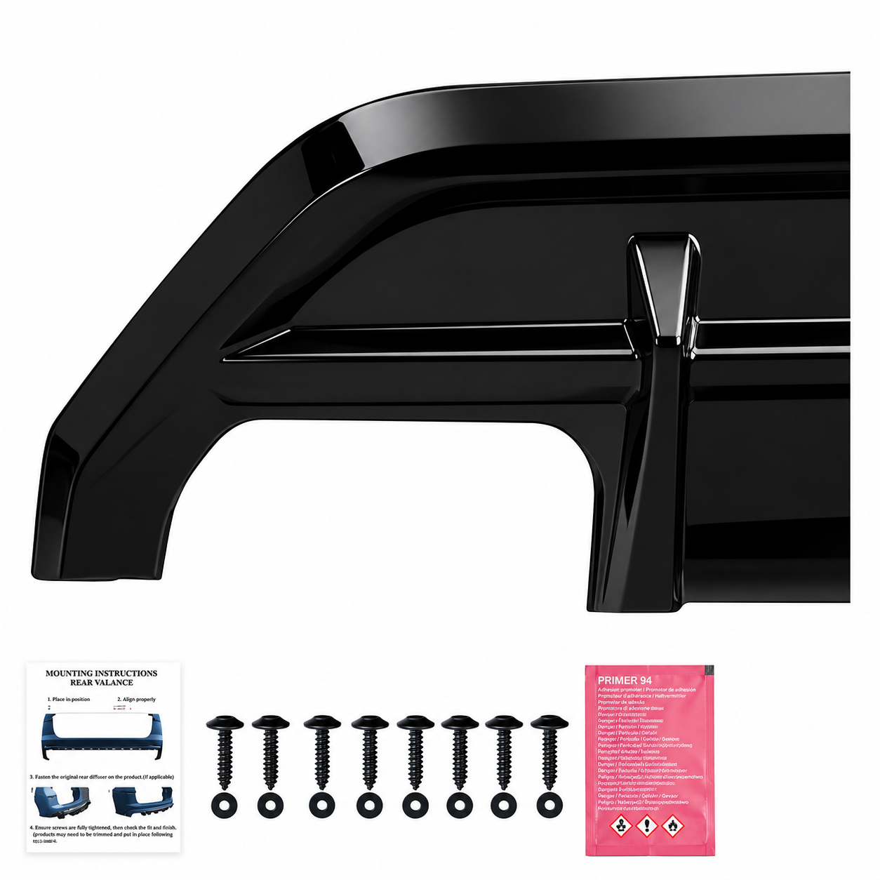 💕ART.7552 Diffusore AUDI A3 S-Line/S3 8Y (Sportback) Facelift 2025+💕