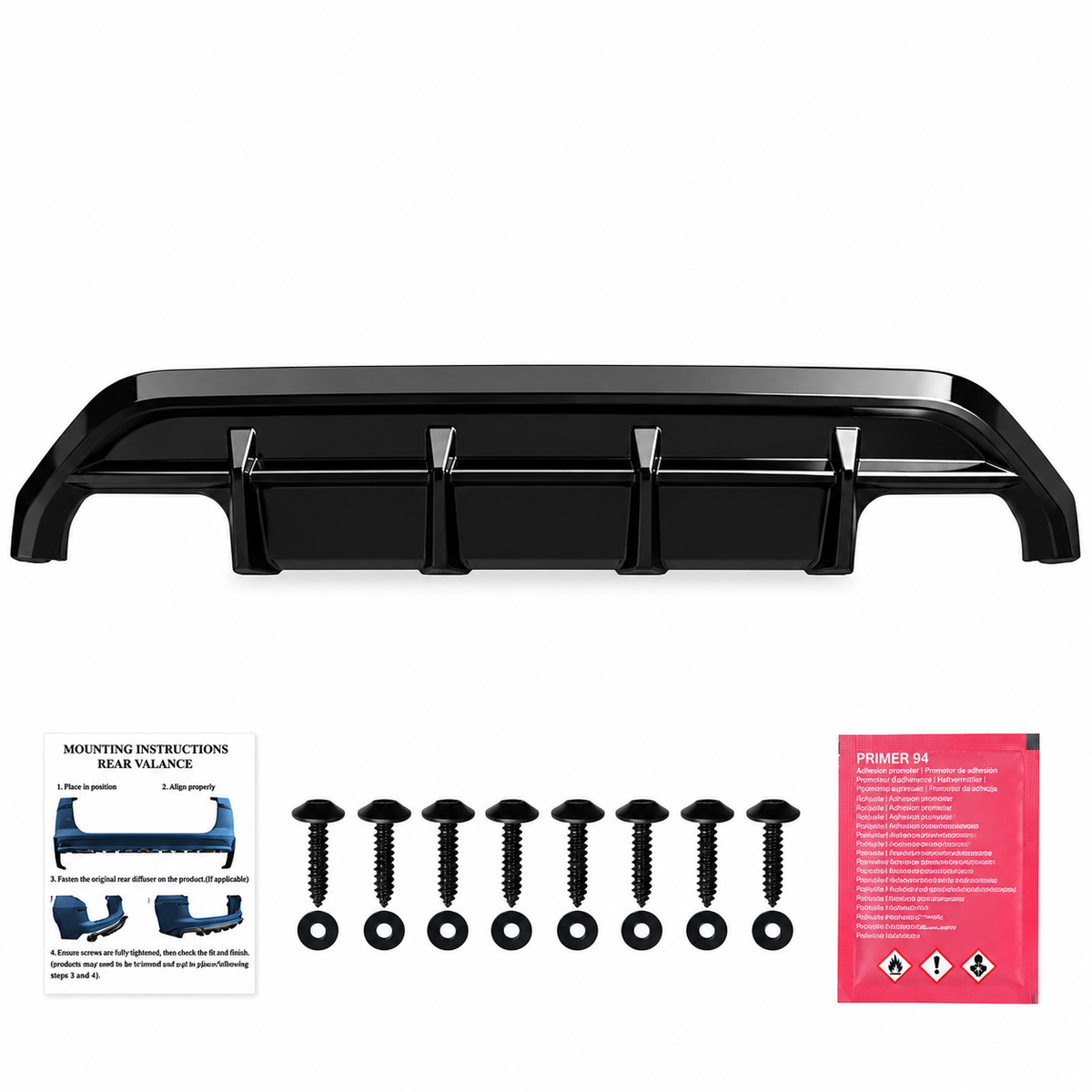 💕ART.7552 Diffusore AUDI A3 S-Line/S3 8Y (Sportback) Facelift 2025+💕