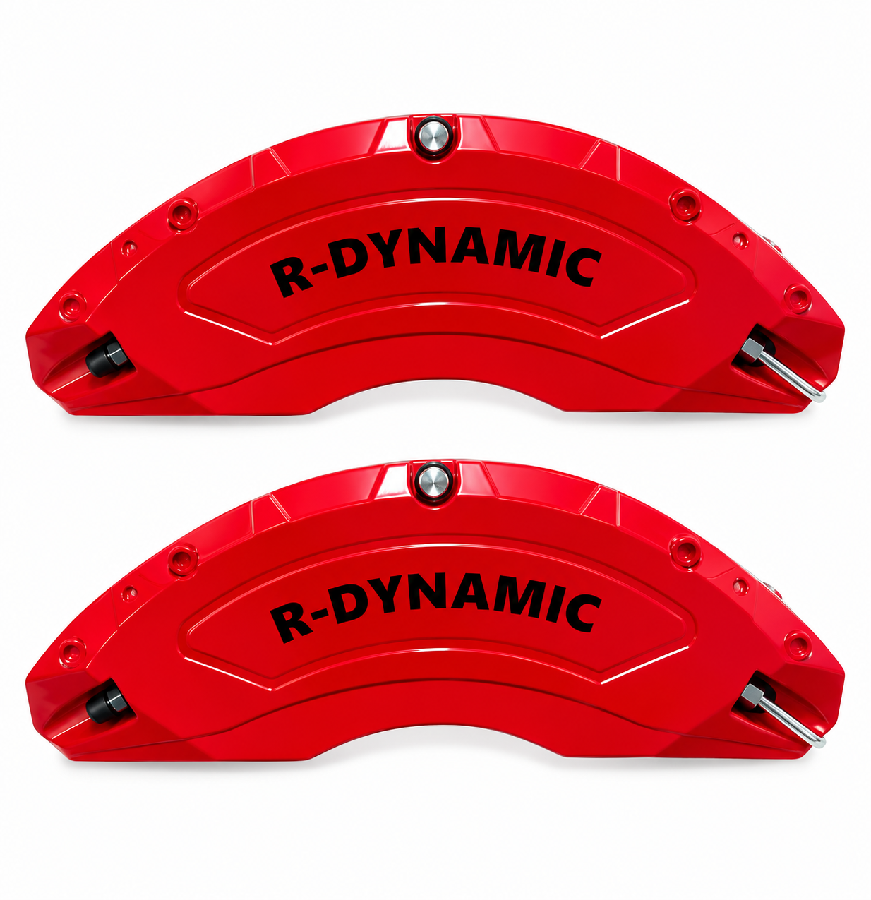 💕COPRI PINZE FRENO IN ALLUMINIO ROSO PER LAND ROVER DEFENDER 2020-2026💕