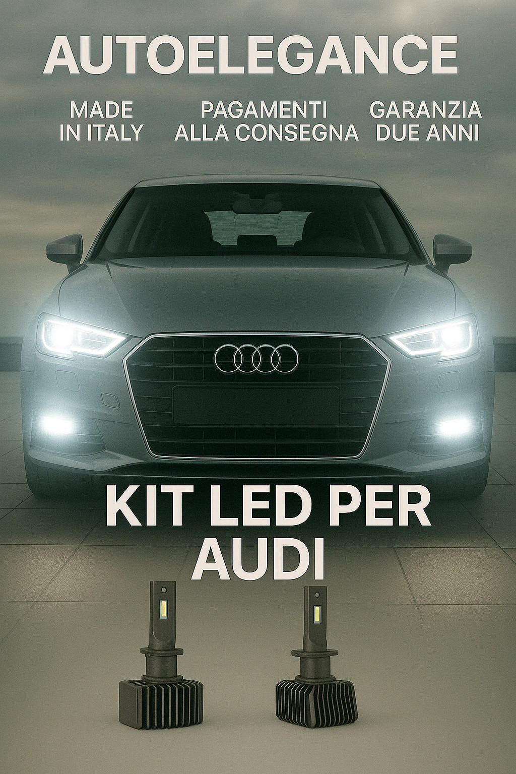 🔥KIT LED D3S 6000K Anabbaglianti per Audi A3 8V | Bianco CANBUS🔥