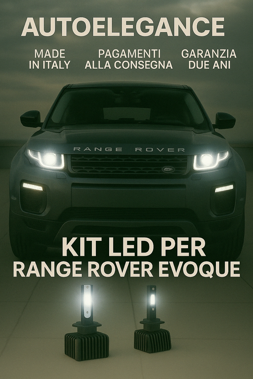 🔥KIT LED D3S 6000K Anabbaglianti per Range Rover Evoque | Bianco CANBUS🔥 (Copia)