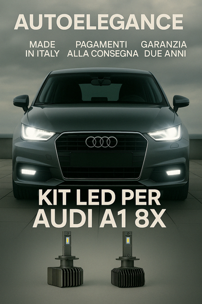 🔥KIT LED D3S 6000K Anabbaglianti per Audi A1 8X | Bianco CANBUS🔥