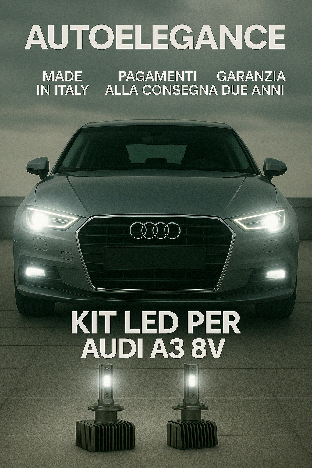 💫KIT LED D3S 6000K Anabbaglianti per Audi A3 8V / Sportback | Bianco CANBUS💫