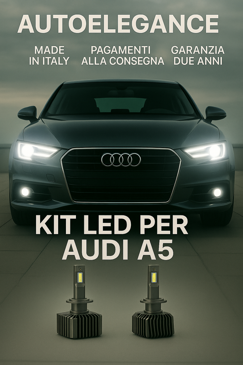 💫KIT LED D3S 6000K Anabbaglianti per Audi A5 Cabrio | Bianco CANBUS💫