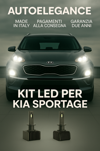 💫KIT LED D3S 6000K Anabbaglianti per Kia Sportage | Bianco CANBUS💫