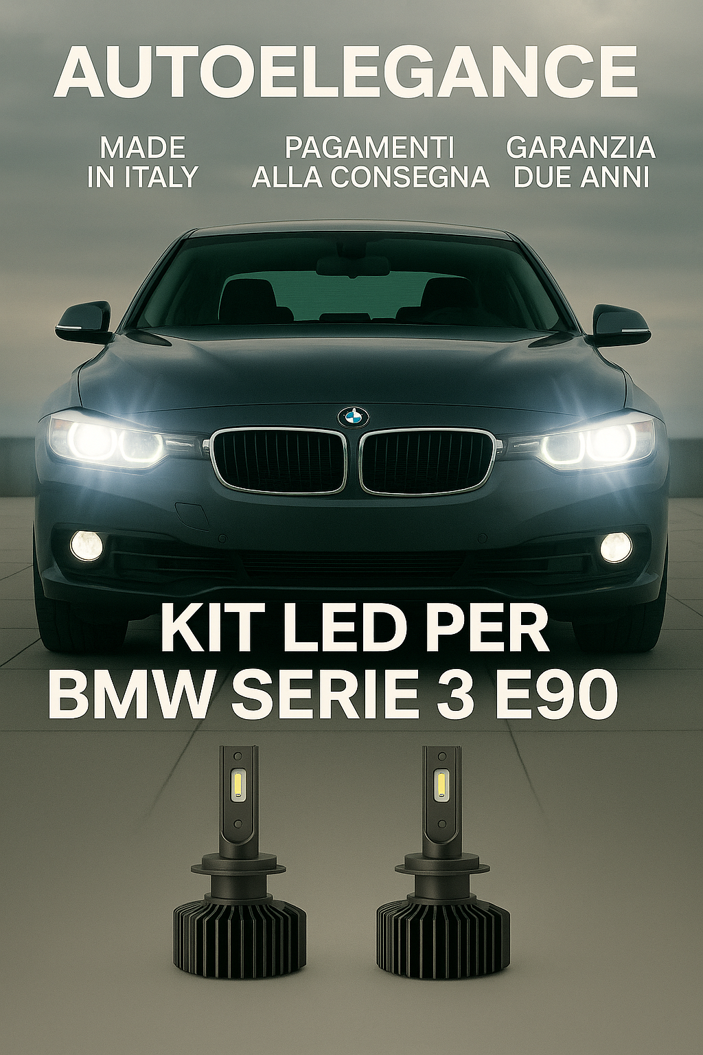 💫KIT LED D1S 6000K Anabbaglianti per BMW Serie 3 E90 | Bianco CANBUS💫