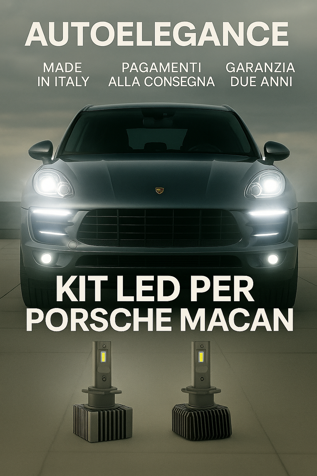 💫KIT LED D3S 6000K Anabbaglianti per Porsche Macan | Bianco CANBUS💫