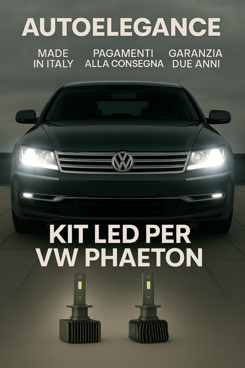 💫KIT LED D3S 6000K Anabbaglianti per VW Phaeton | Bianco CANBUS💫