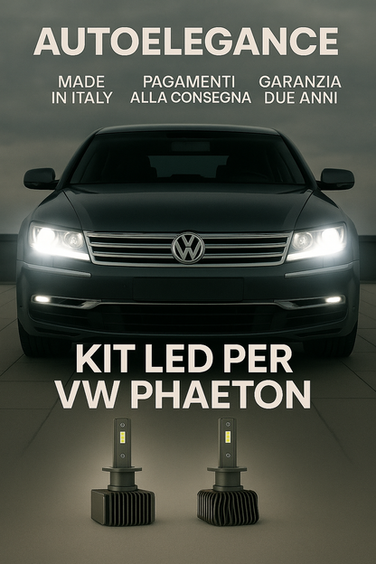 💫KIT LED D3S 6000K Anabbaglianti per VW Phaeton | Bianco CANBUS💫