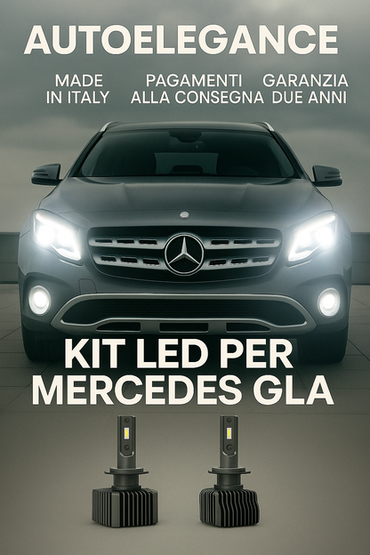 ⭐KIT LED D3S 6000K Anabbaglianti per Mercedes GLA | Bianco CANBUS⭐