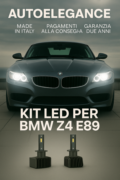 ⭐KIT LED D1S 6000K Anabbaglianti per BMW Z4 E89 | Bianco CANBUS⭐