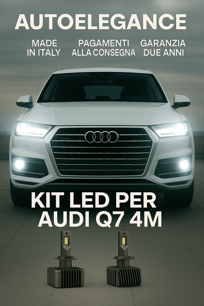 ⭐KIT LED D5S 6000K Anabbaglianti per Audi Q7 4M | Bianco CANBUS⭐