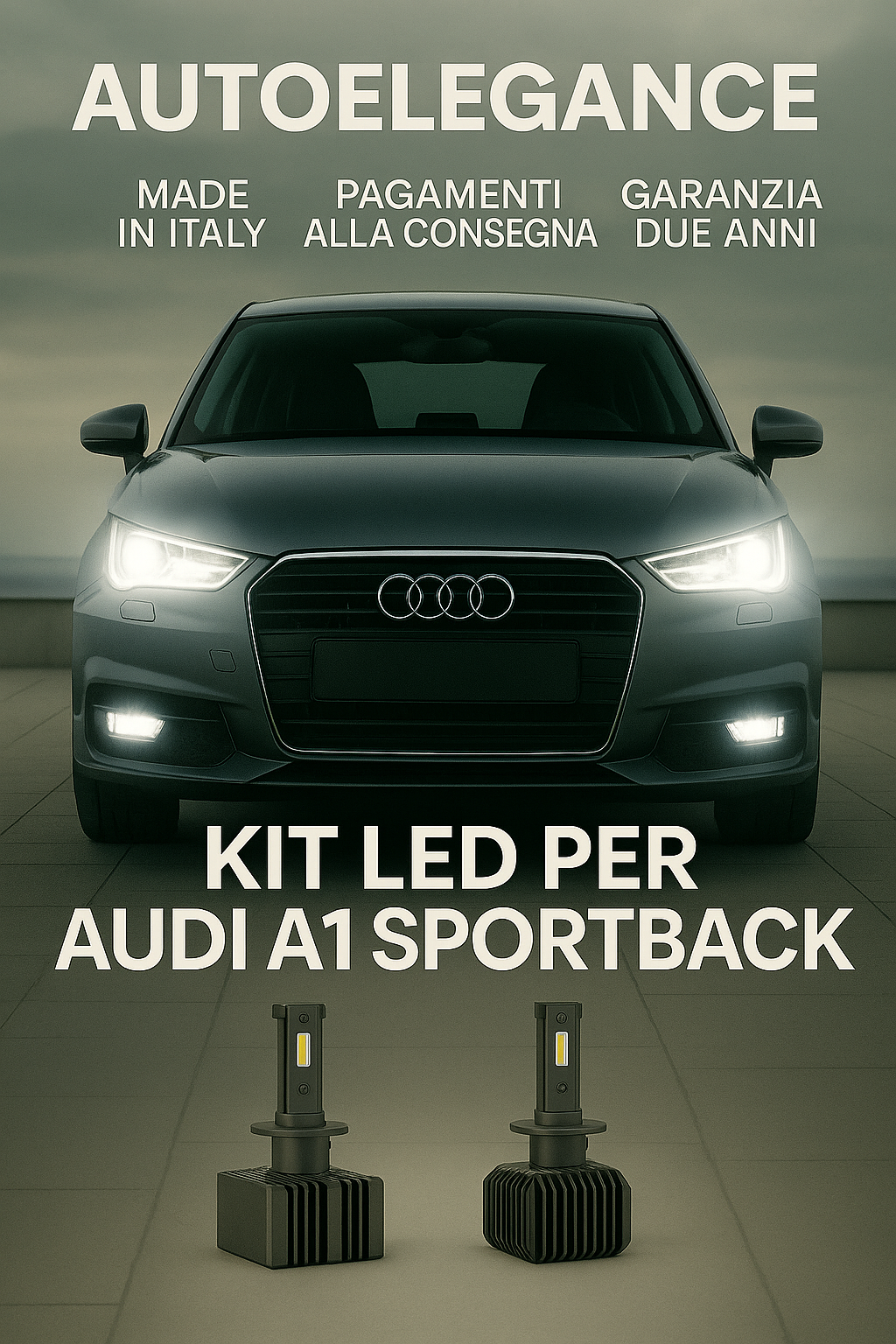 ⭐KIT LED D3S 6000K Anabbaglianti per Audi A1 Sportback | Bianco CANBUS⭐