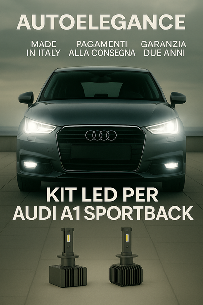 ⭐KIT LED D3S 6000K Anabbaglianti per Audi A1 Sportback | Bianco CANBUS⭐