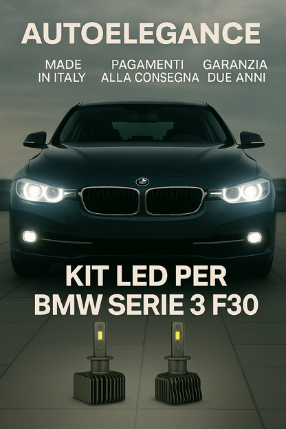 ⭐KIT LED D1S 6000K Anabbaglianti per BMW Serie 3 F30 | Bianco CANBUS⭐