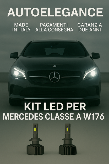 🔥KIT LED D1S 6000K Anabbaglianti per Mercedes Classe A W176 | Bianco CANBUS🔥