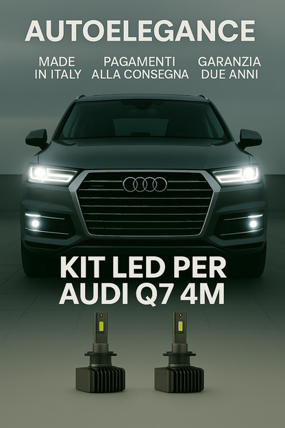 🔥KIT LED D5S 6000K Anabbaglianti per Audi Q7 4M | Bianco CANBUS🔥