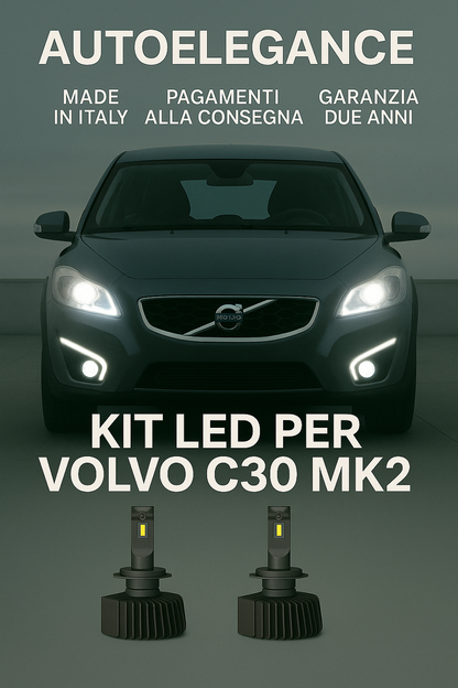 🔥KIT LED D3S 6000K Anabbaglianti per Volvo C30 MK2 | Bianco CANBUS🔥