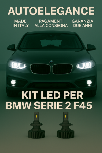 🔥KIT LED D1S 6000K Anabbaglianti per BMW Serie 2 F45 | Bianco CANBUS🔥