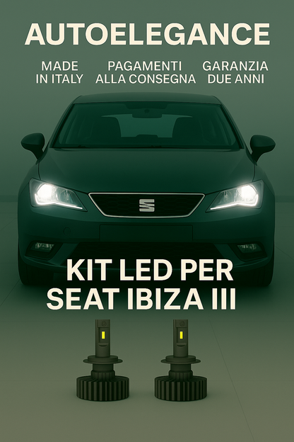🔥KIT LED D1S 6000K Anabbaglianti per Seat Ibiza III | Bianco CANBUS🔥 (Copia)