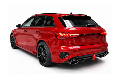 💫Diffusore Posteriore con LED per Audi A3 S-line RS3 2021-2024💫