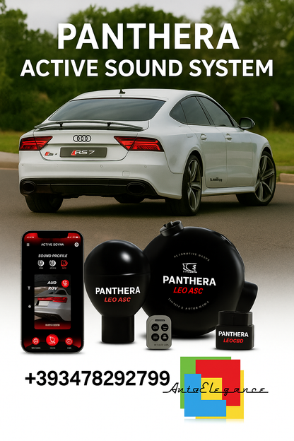 💥💣 ART.2672 PANTHERA SOUND SYSTEM ADATTO PER AUDI  A7 / S7 / RS7 💣💥