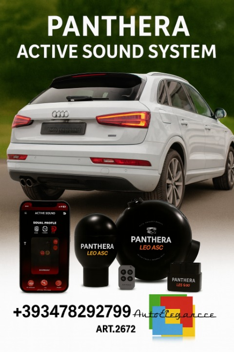 💥💣 ART.2672 PANTHERA SOUND SYSTEM ADATTO PER AUDI  Q3 / SQ3 / RSQ3 💣💥