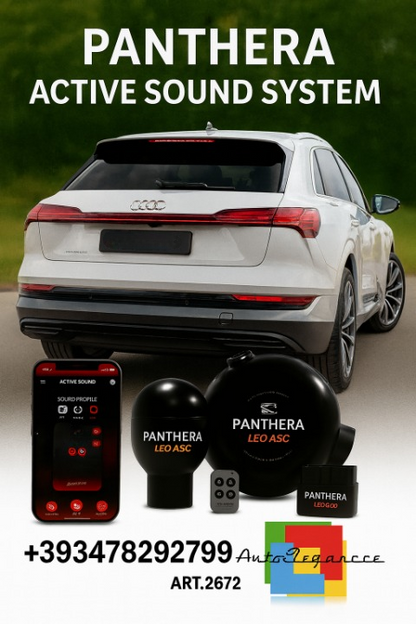💥💣 ART.2672 PANTHERA SOUND SYSTEM ADATTO PER AUDI   Q4 e-tron 💣💥