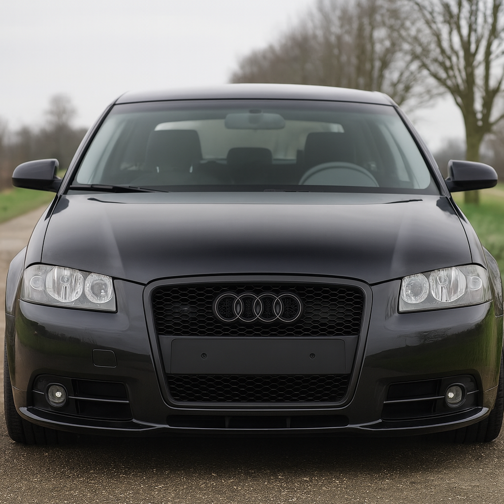 ✨ART.5609 GRIGLIA SPORT NERA ADATTO PER AUDI A3 8P 06.05-03.08✨