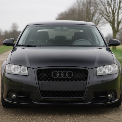 ✨ART.5609 GRIGLIA SPORT NERA ADATTO PER AUDI A3 8P 06.05-03.08✨