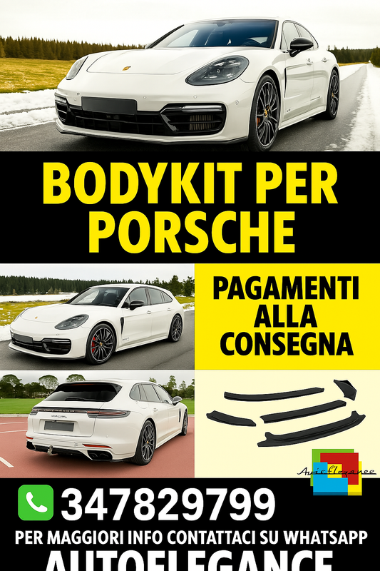⭐Bodykit Adatto Per Porsche Panamera GTS Sport Turismo 971 Facelift⭐