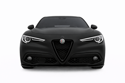 💕ART. 0873 SPLITTER ALFA ROMEO STELVIO 2016+ NERO OPACO💕