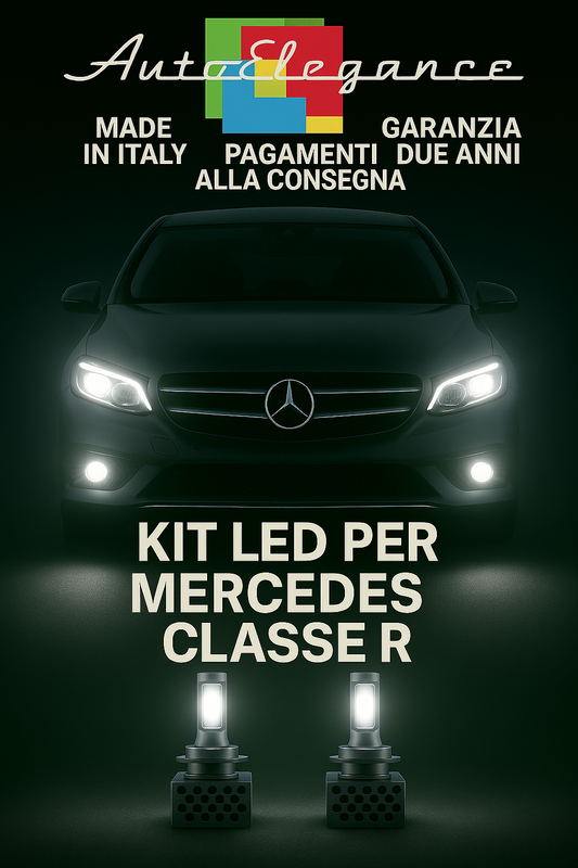 🔥KIT LED D1S 6000K Anabbaglianti per Mercedes Classe R | Bianco CANBUS🔥