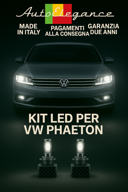 🔥KIT LED D1S 6000K Anabbaglianti per Volkswagen Phaeton | Bianco CANBUS🔥
