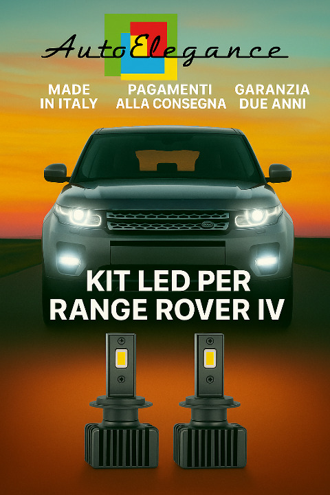 🔥KIT LED D3S 6000K Anabbaglianti per Range Rover IV | Bianco CANBUS🔥
