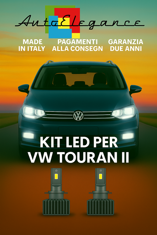 ✨KIT LED D3S 6000K Anabbaglianti per VW Touran II | Bianco CANBUS✨
