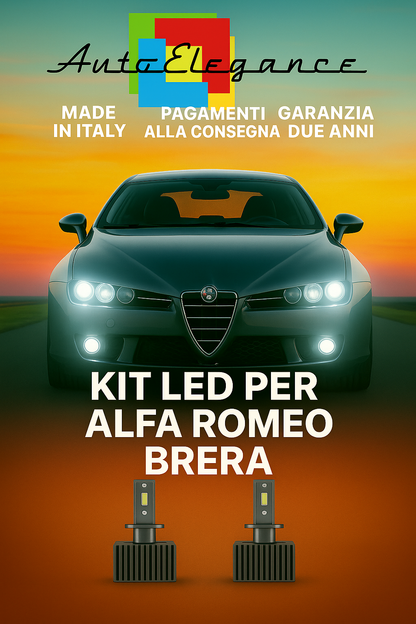 🔥KIT LED D1S 6000K Anabbaglianti per Alfa Romeo Brera | Bianco CANBUS🔥