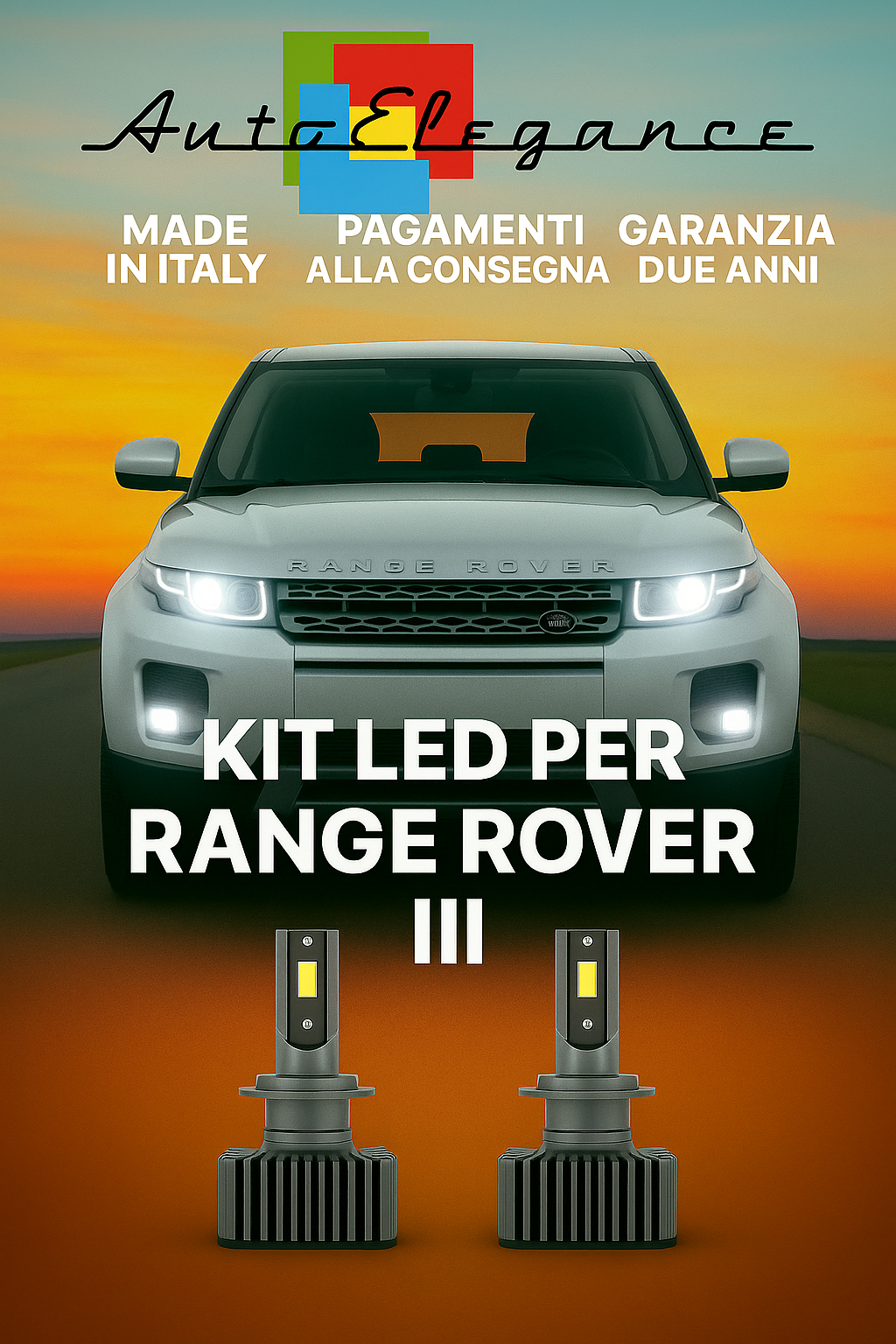 🔥KIT LED D3S 6000K Anabbaglianti per Range Rover III | Bianco CANBUS🔥