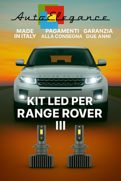 🔥KIT LED D3S 6000K Anabbaglianti per Range Rover III | Bianco CANBUS🔥