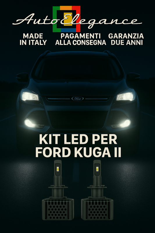✨KIT LED D3S 6000K Anabbaglianti per Ford Kuga II | Bianco CANBUS✨